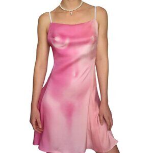 Pink Kradeau "No Bra No Traca" mini dress